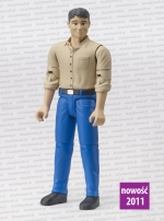 60001 Figurka bruneta w półbutach