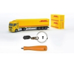 00620 Breloczek MAN z naczepą DHL