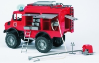 02480 Mercedes Benz Unimog straż pożarna z zestawem ratowniczym