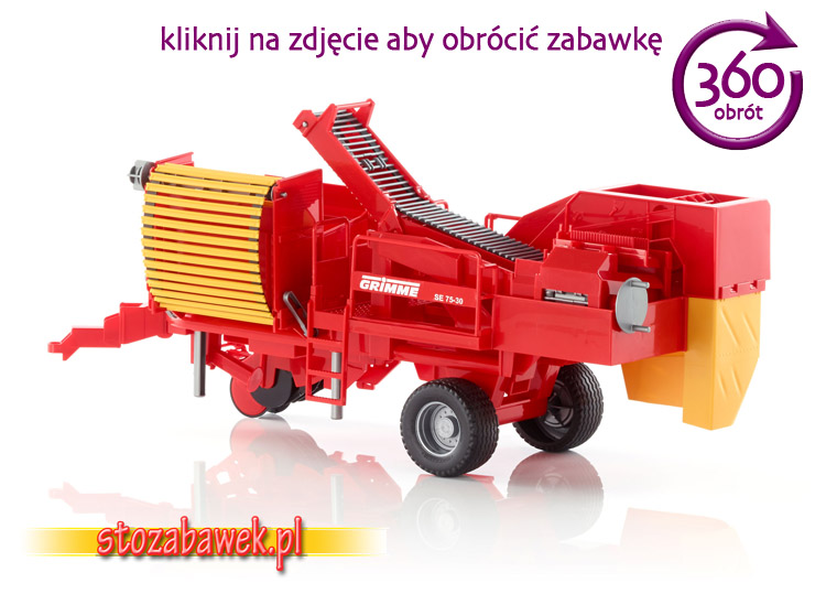 Bruder 02130 Kombajn do ziemniaków Grimme